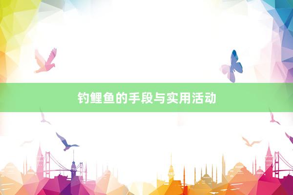 钓鲤鱼的手段与实用活动